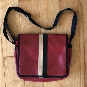Vintage Vinyl Mod Scooter Messenger Bag